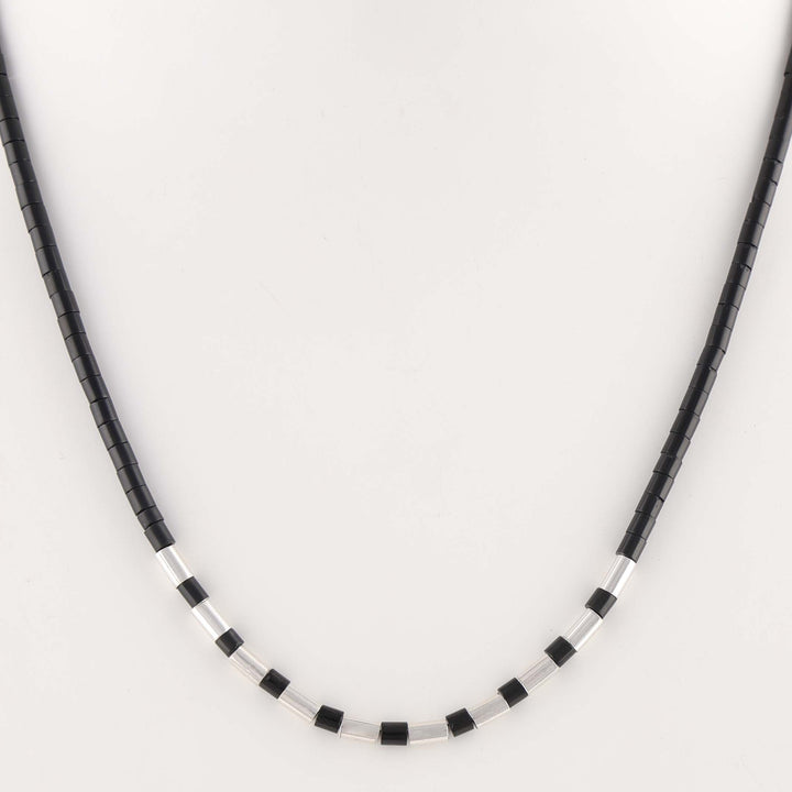 Jet Heishi Necklace