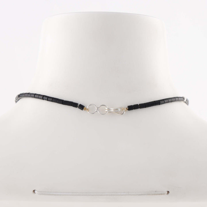Jet Heishi Necklace