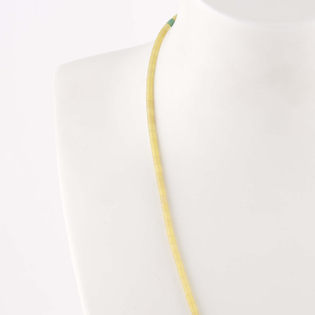 Serpentine Heishi Necklace