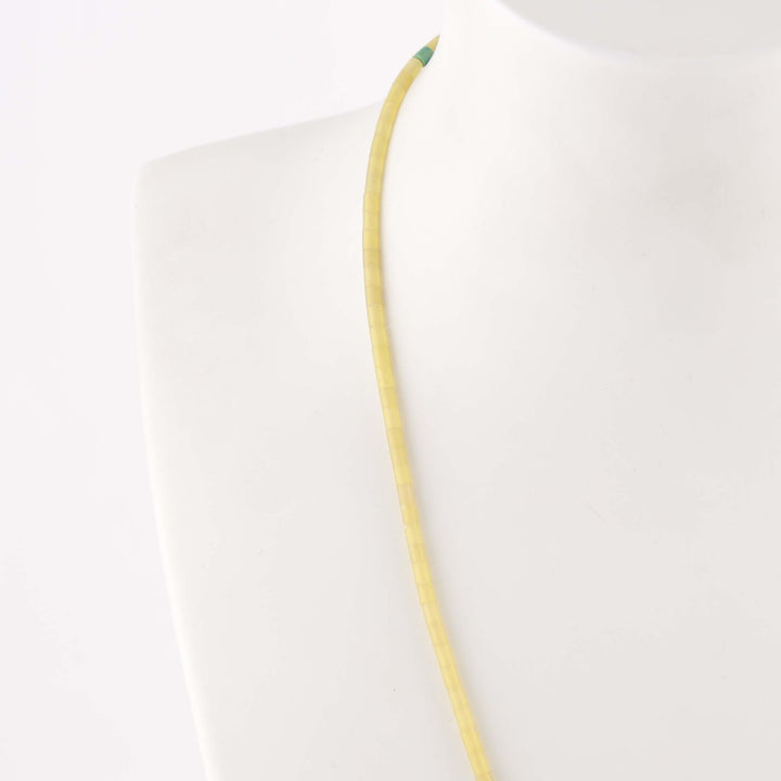 Serpentine Heishi Necklace
