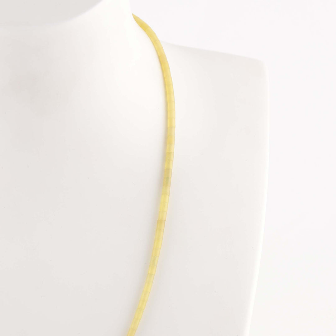 Serpentine Heishi Necklace