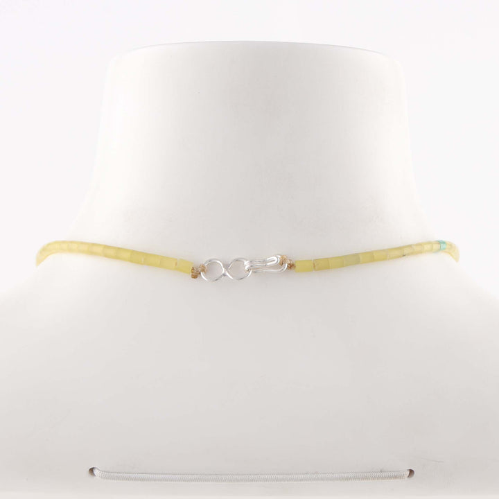 Serpentine Heishi Necklace