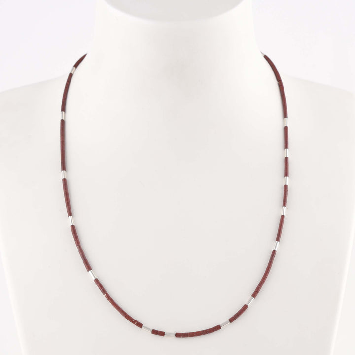 Pipestone Heishi Necklace