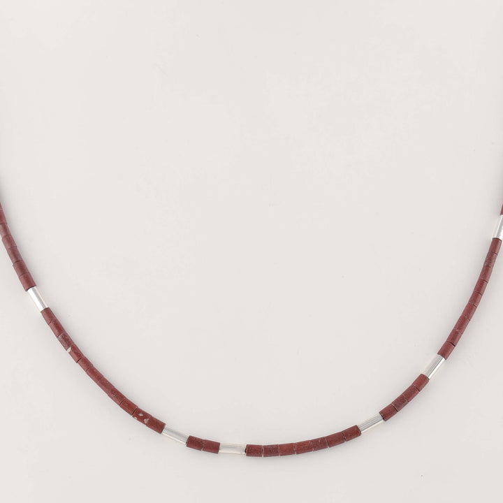 Pipestone Heishi Necklace