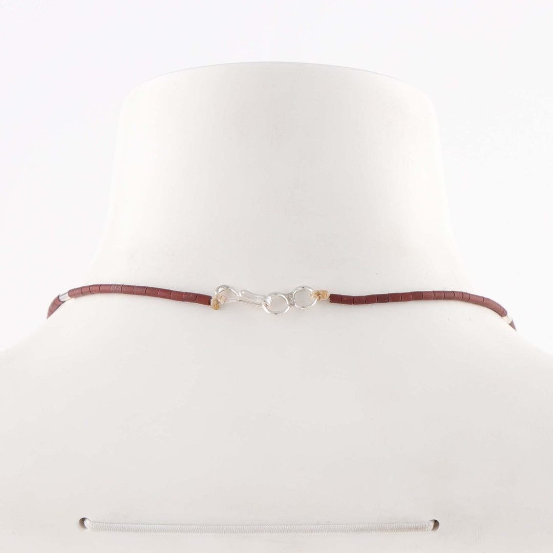 Pipestone Heishi Necklace