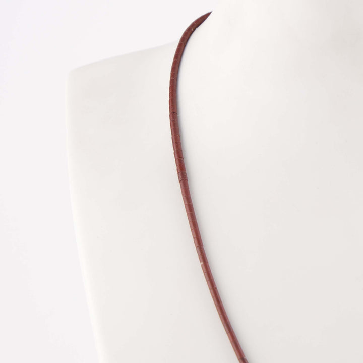 Pipestone Heishi Necklace