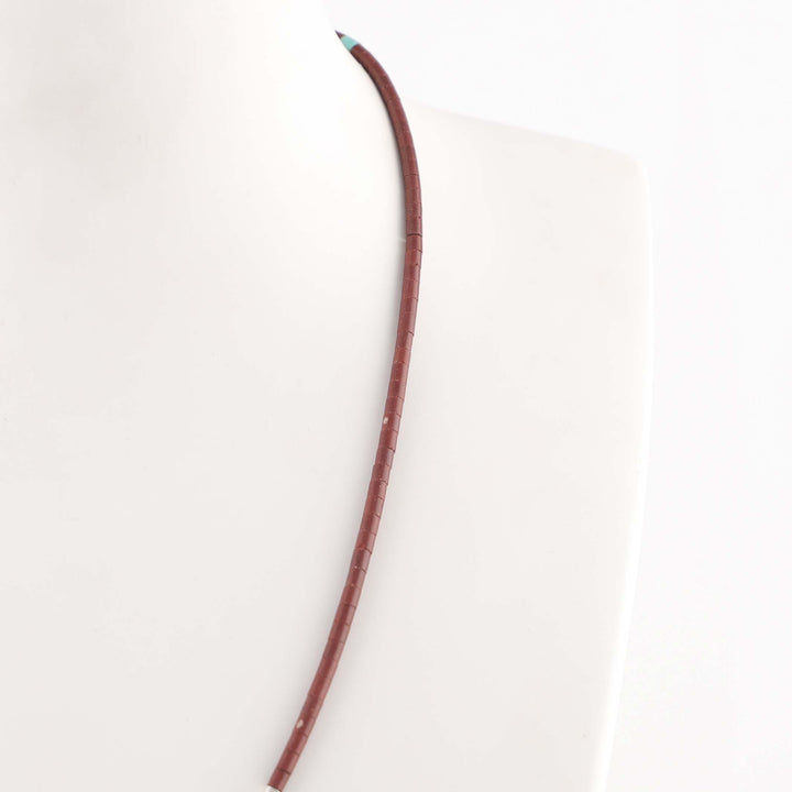 Pipestone Heishi Necklace