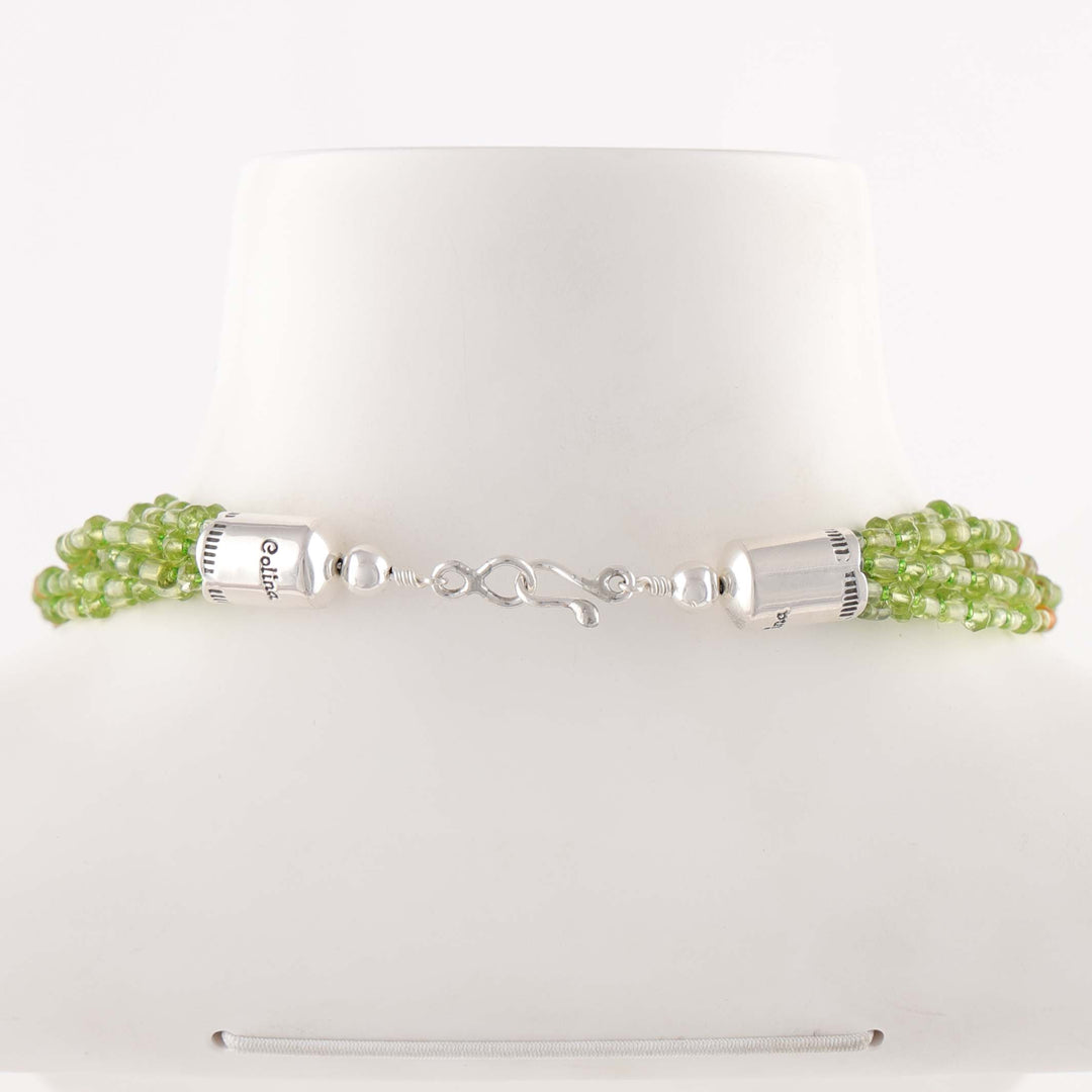 Peridot Bead Necklace