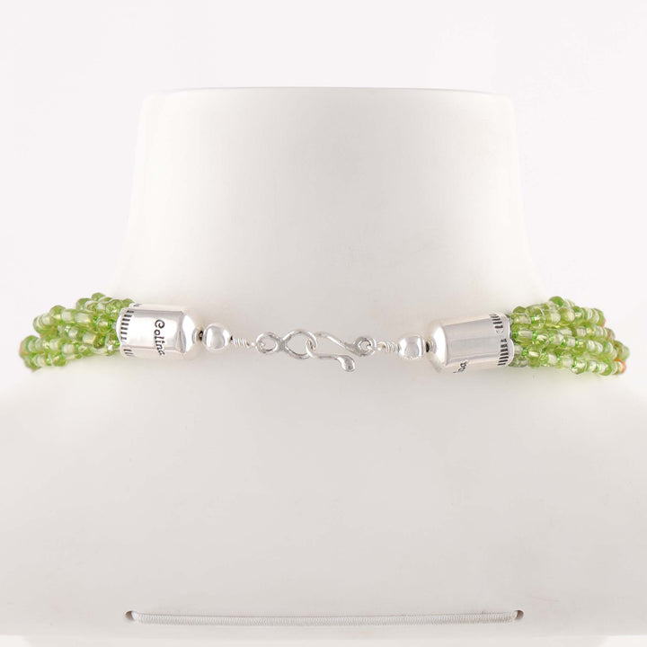 Peridot Bead Necklace