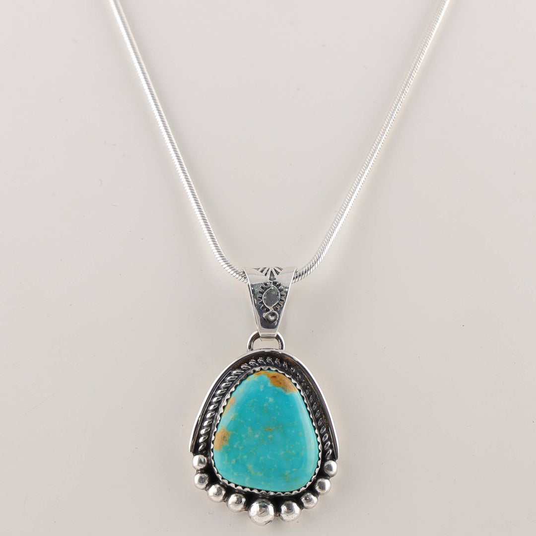 Turquoise Pendant on Chain