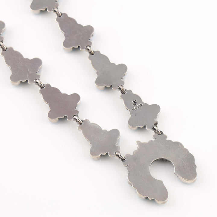 Turquoise Squash Blossom Necklace
