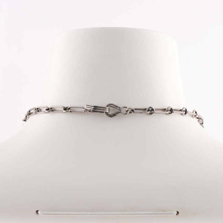Spiny Oyster Squash Blossom Necklace