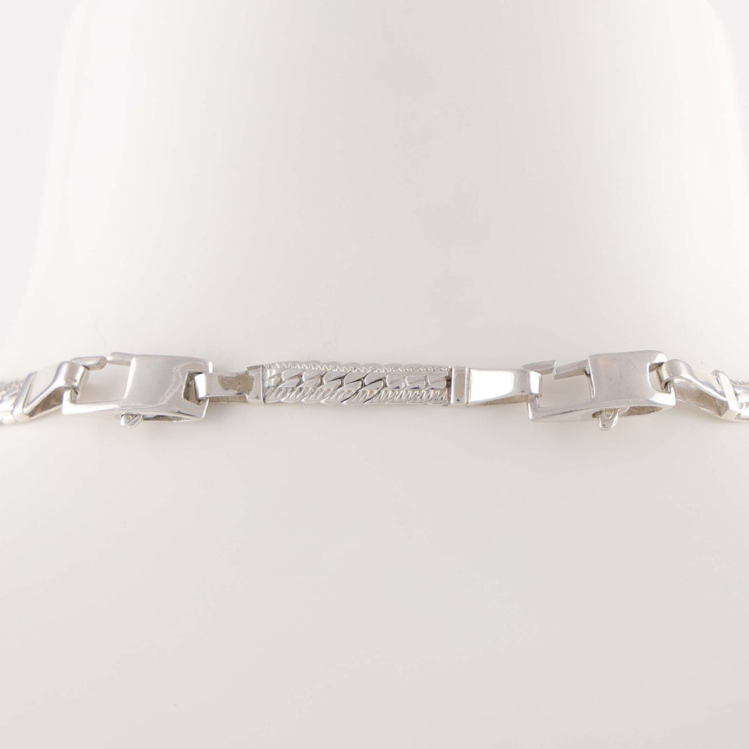 Navajo Inlaid Chain Necklace