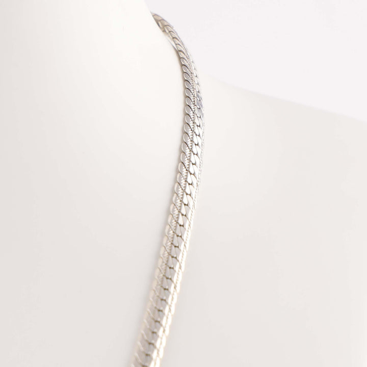 Navajo Inlaid Chain Necklace