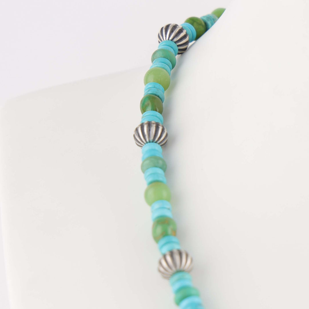 Turquoise and Variscite Necklace