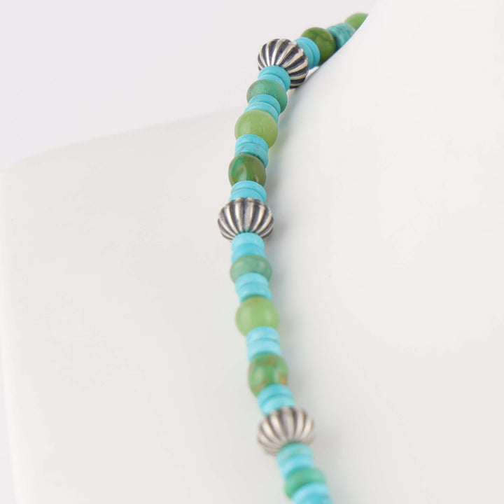 Turquoise and Variscite Necklace