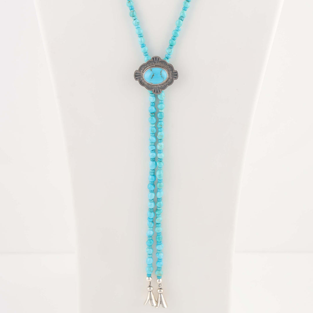 Turquoise Bolo Necklace