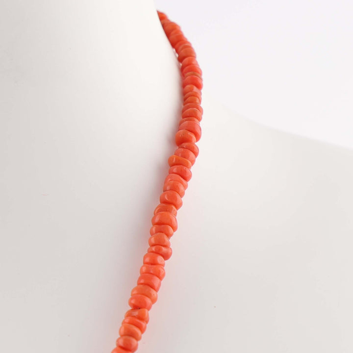 Coral Bolo Necklace