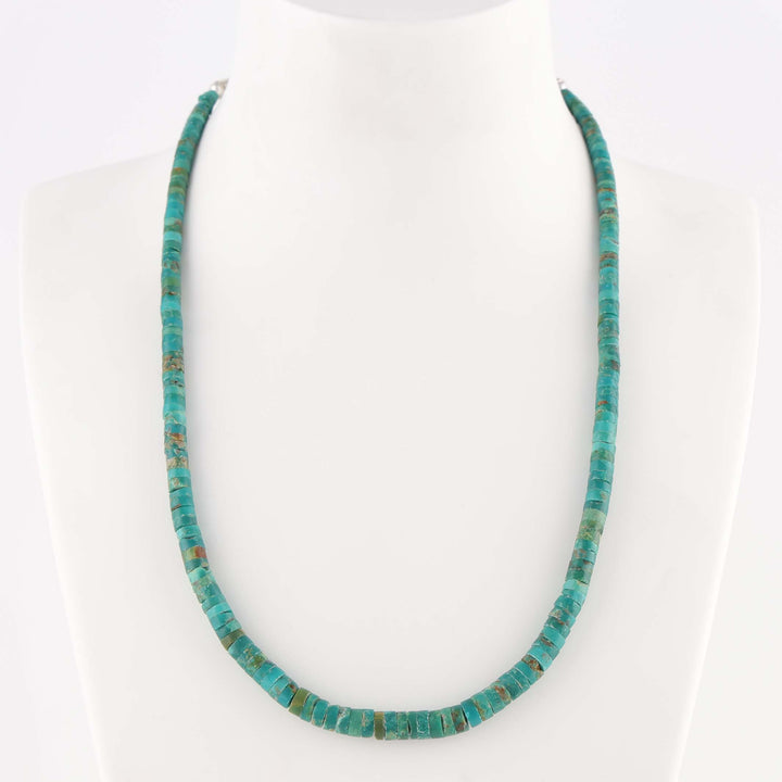 Broken Arrow Turquoise Necklace