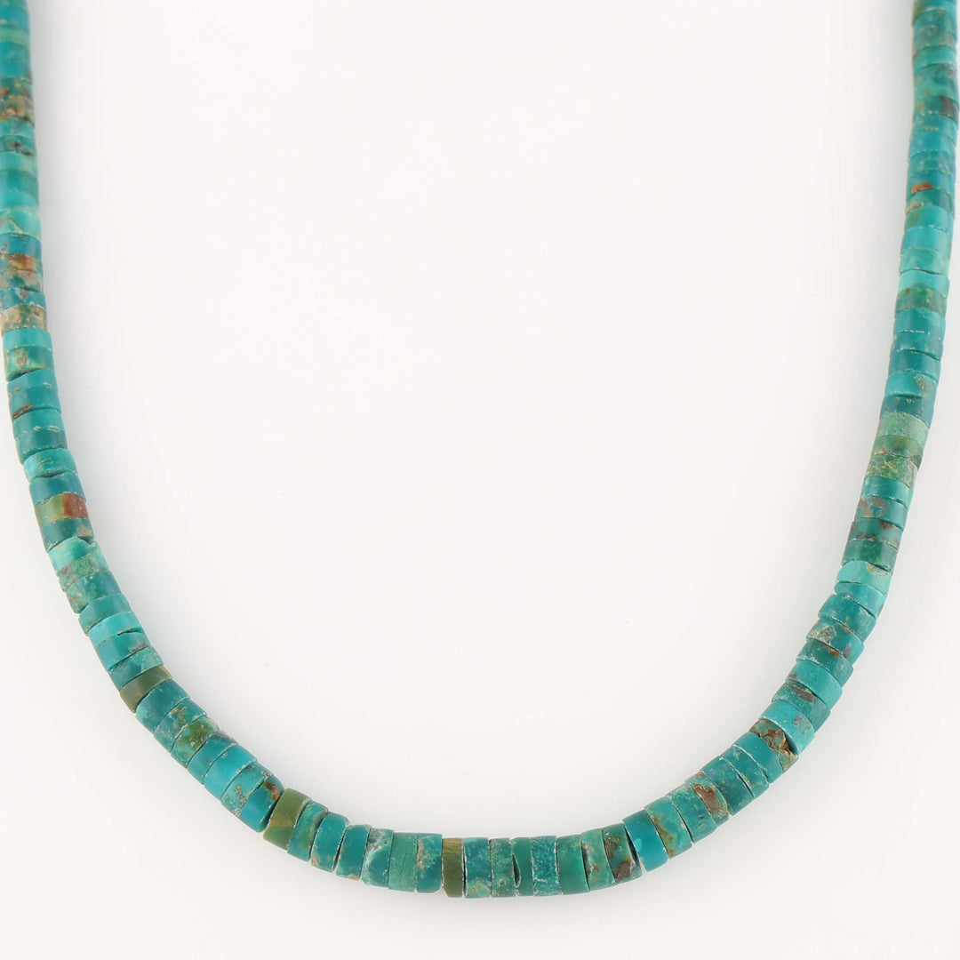 Broken Arrow Turquoise Necklace