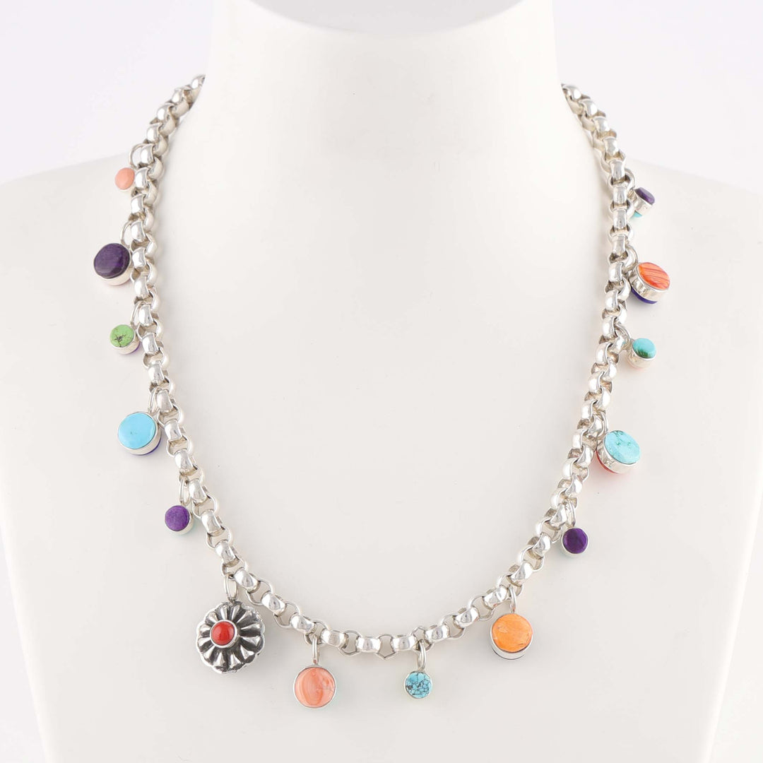 Colorful Charm Necklace