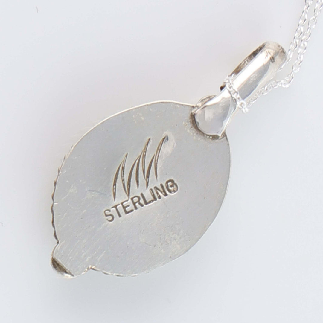 Orvil Jack Turquoise Pendant on Chain