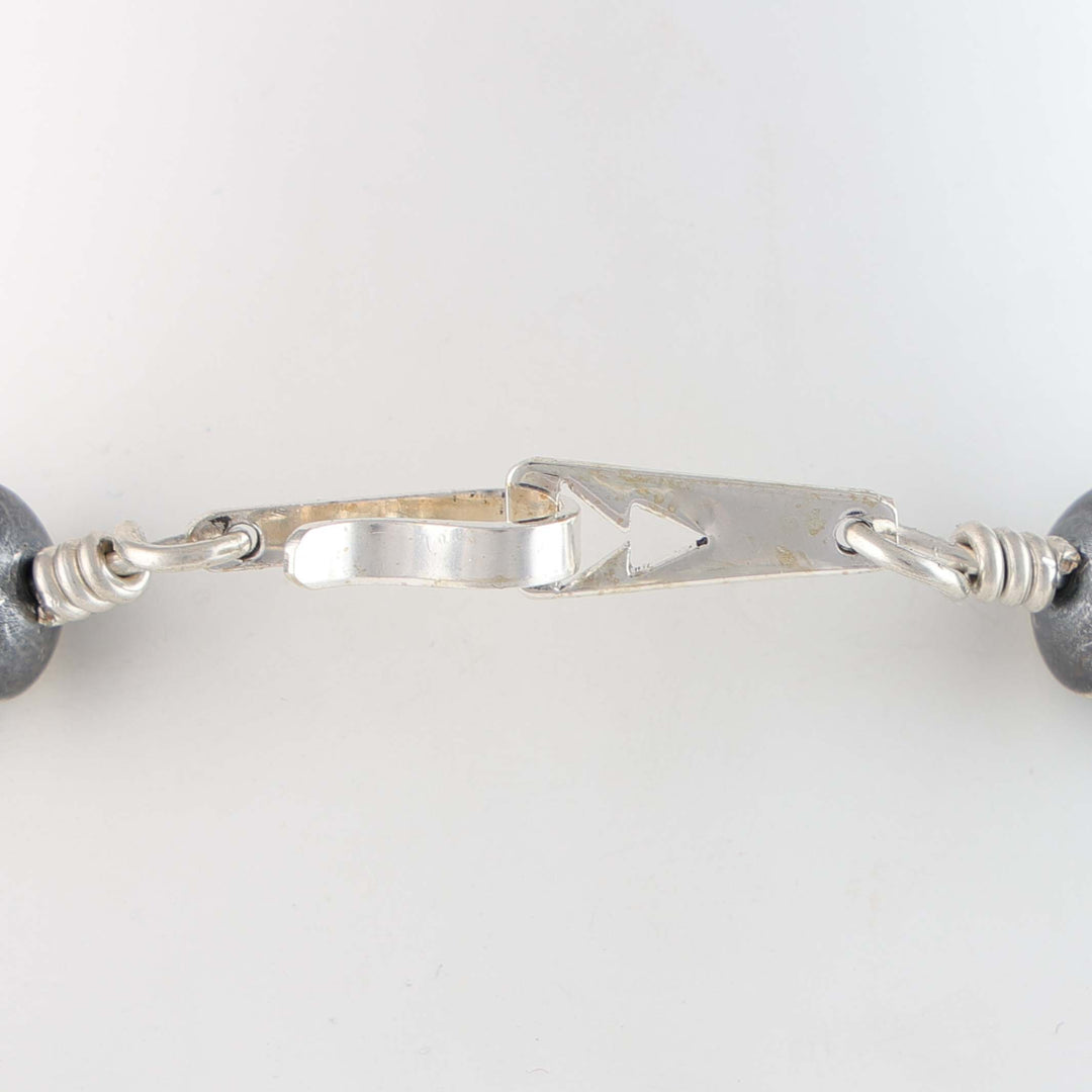 Barrel Bead Navajo Pearl Necklace