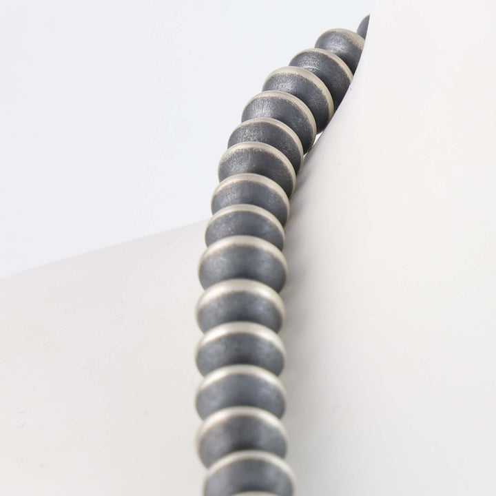 Oxidized Navajo Pearl Necklace