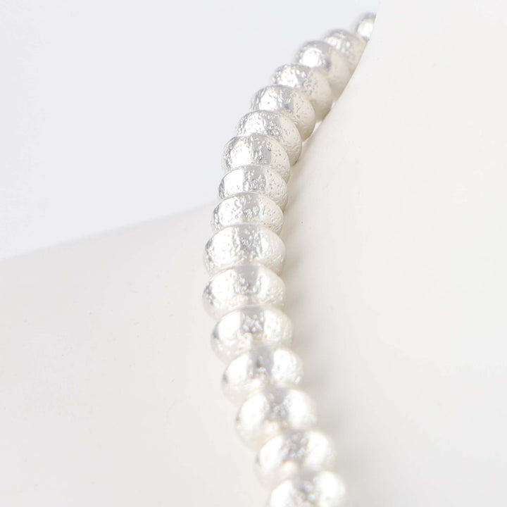 Navajo Pearl Necklace with Gold Bead