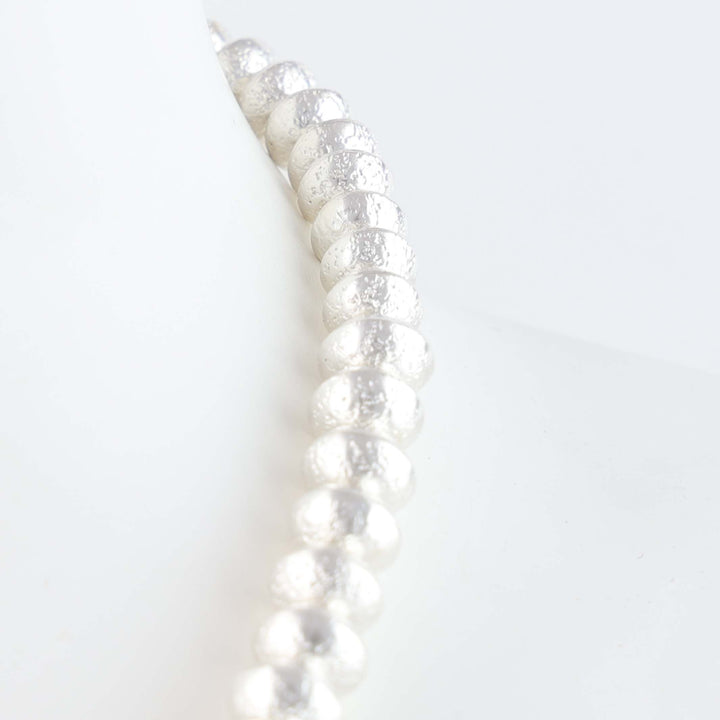 Navajo Pearl Necklace with Gold Bead