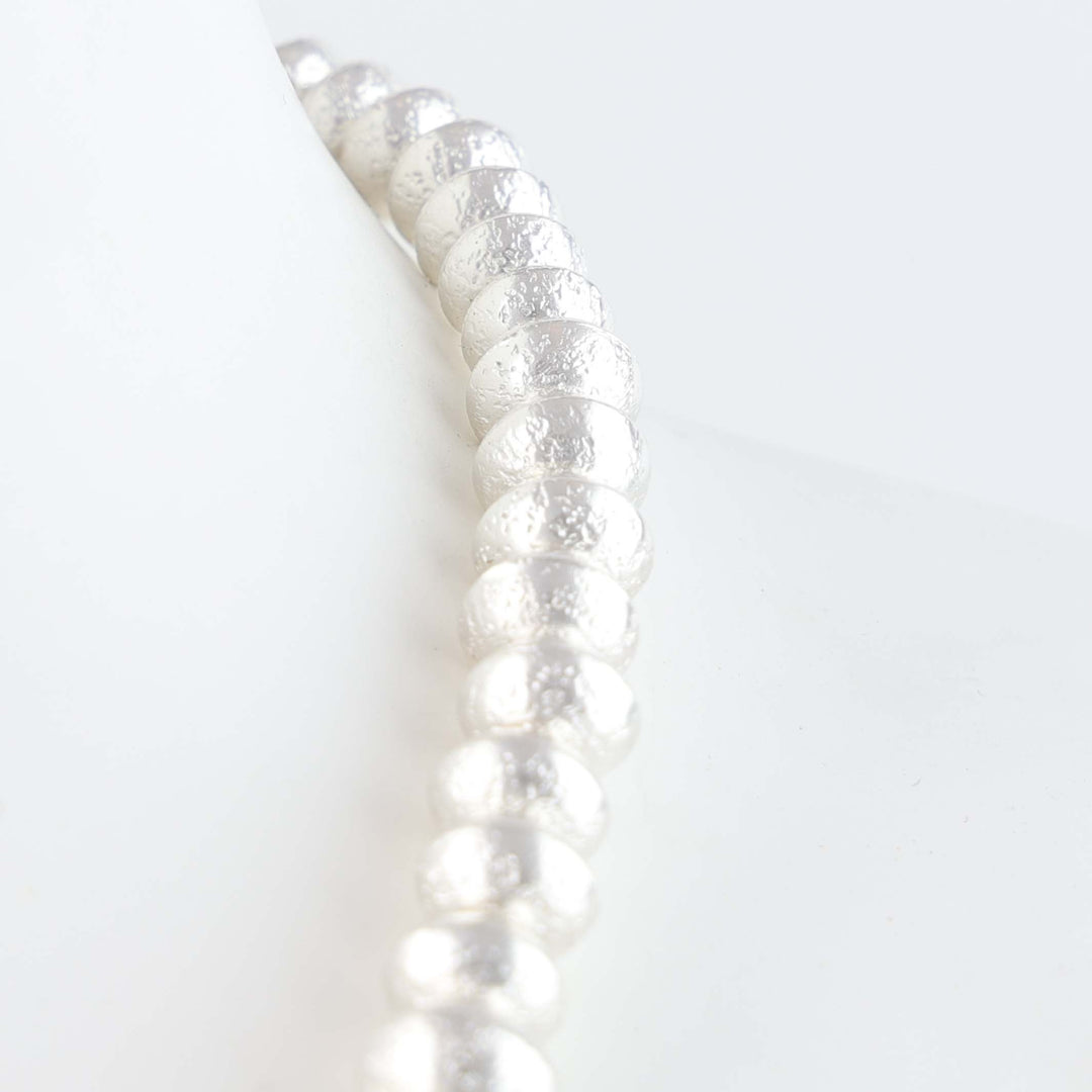 Navajo Pearl Necklace with Gold and Turquoise