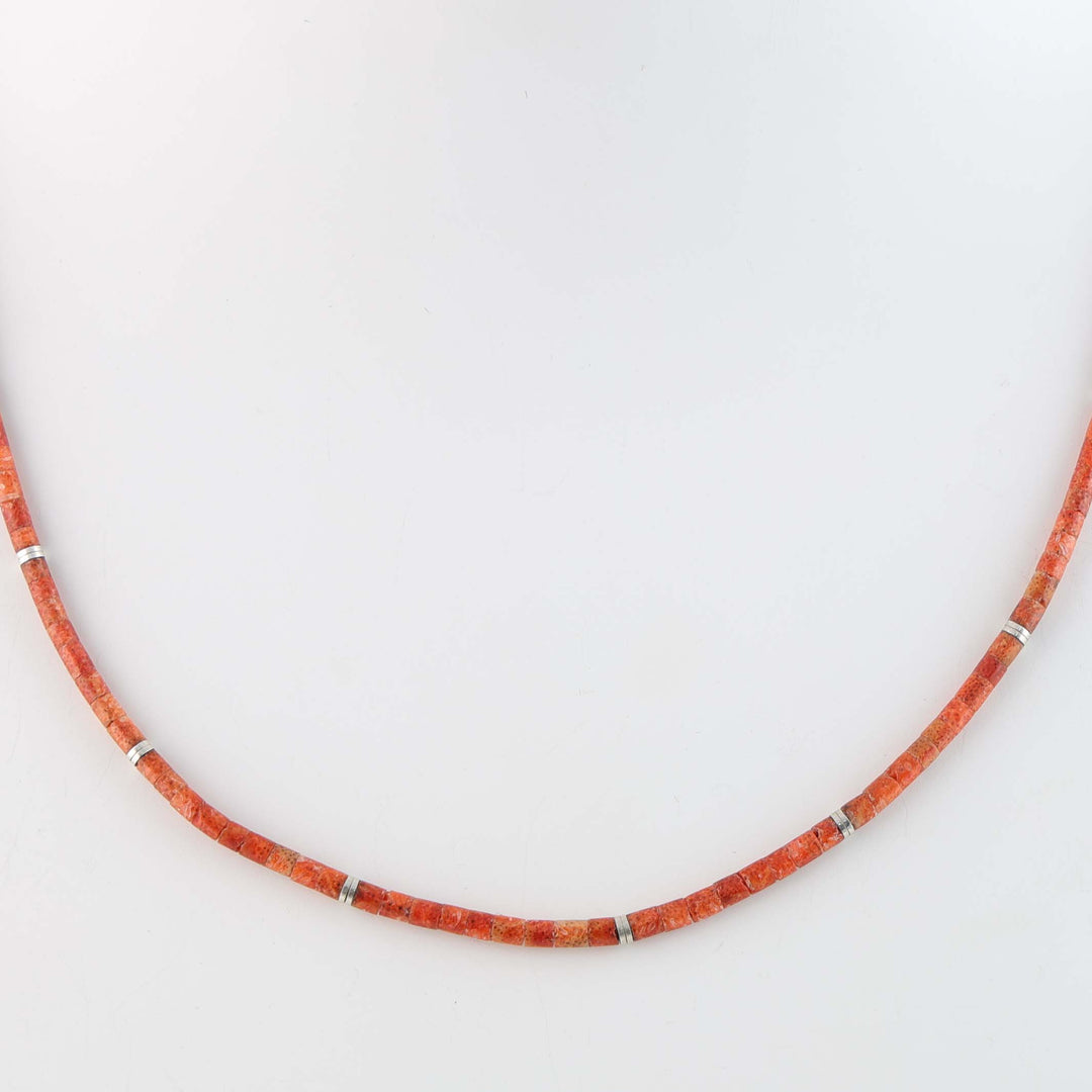 Santo Domingo Apple Coral Necklace