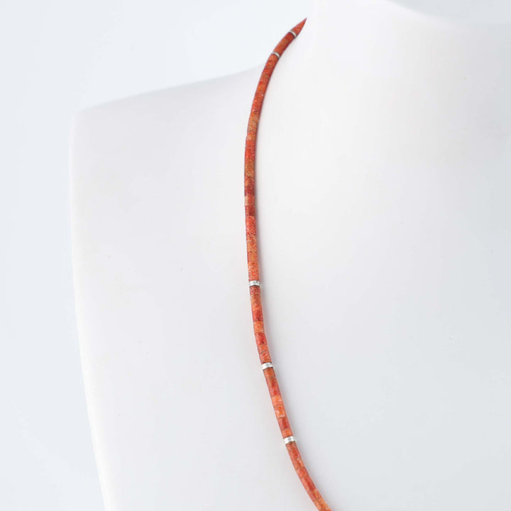 Santo Domingo Apple Coral Necklace