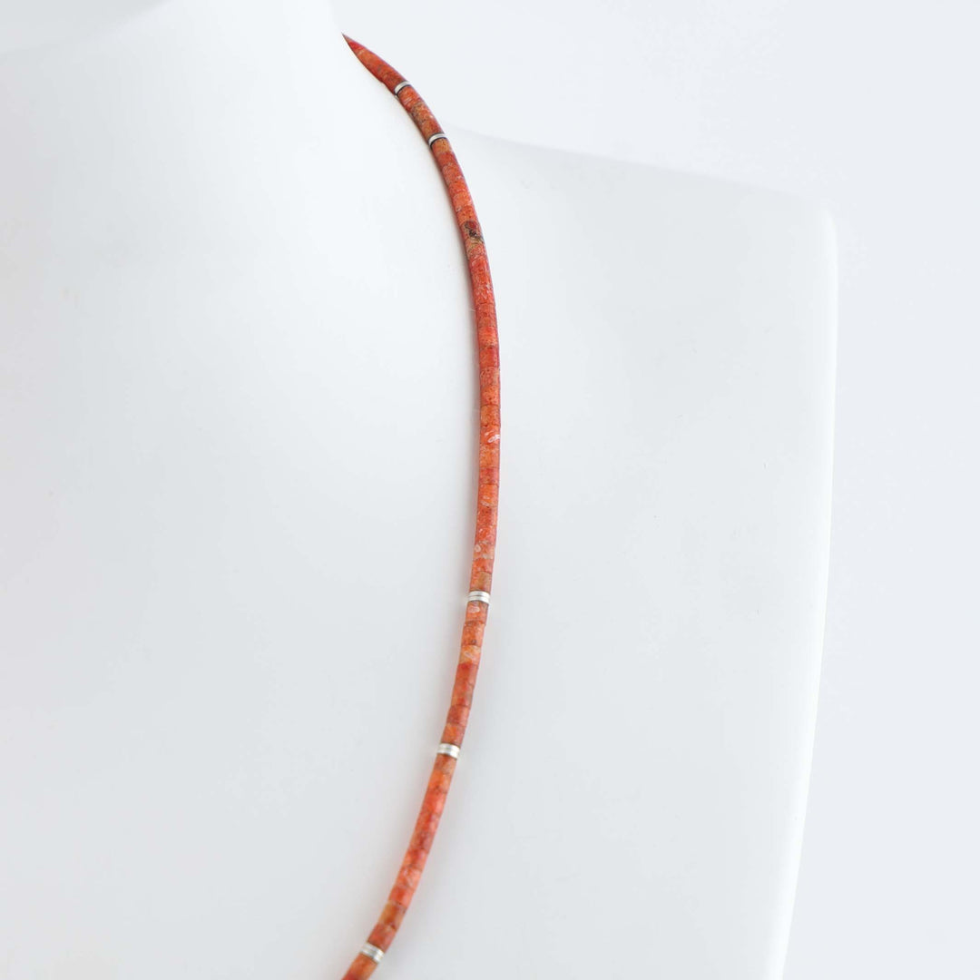 Santo Domingo Apple Coral Necklace