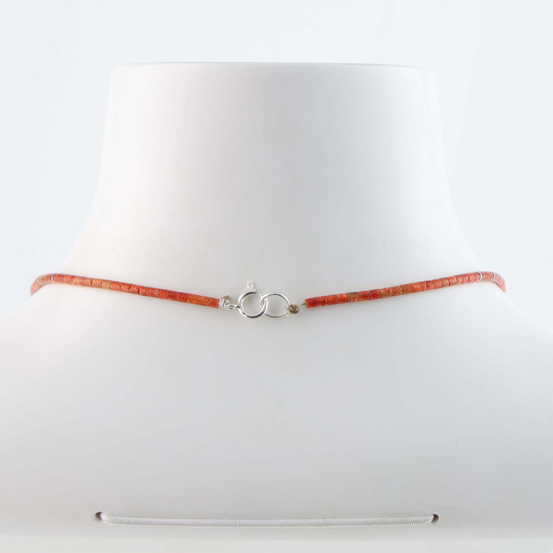 Santo Domingo Apple Coral Necklace