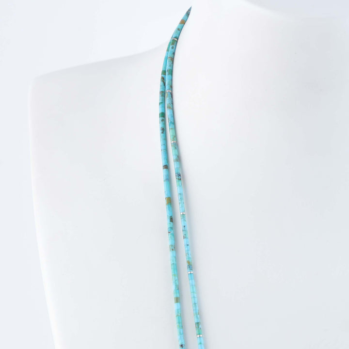 Santo Domingo Inlay Tab Necklace