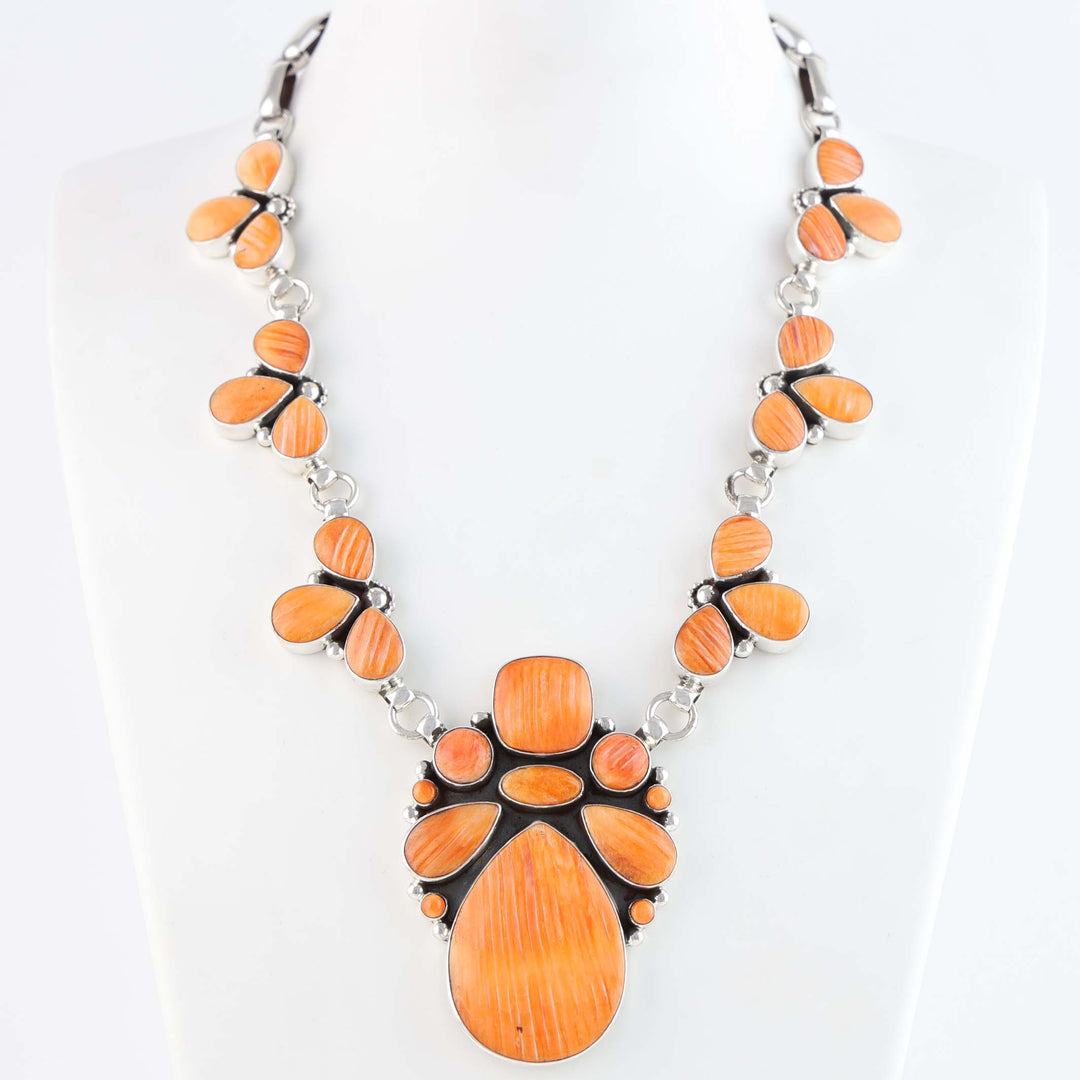 Navajo Spiny Oyster Necklace