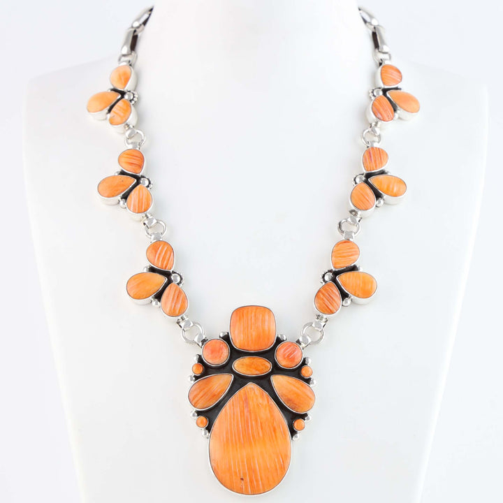 Navajo Spiny Oyster Necklace