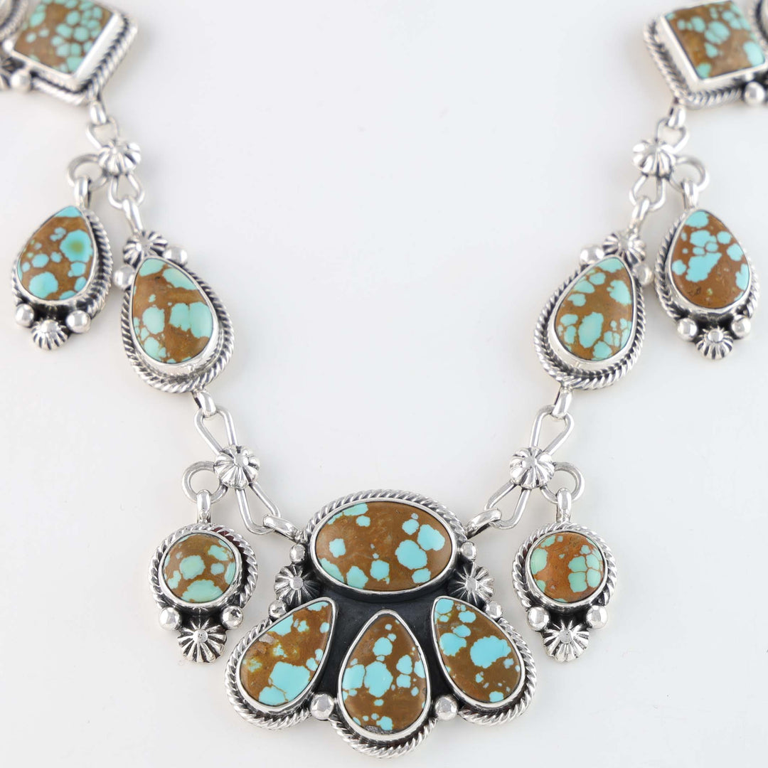 Number Eight Turquoise Necklace