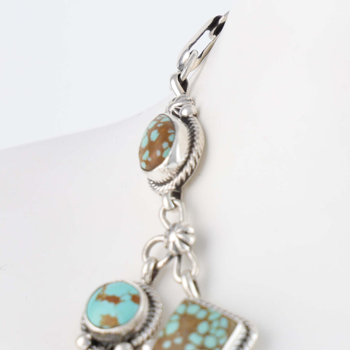 Number Eight Turquoise Necklace