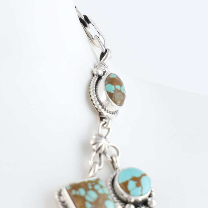 Number Eight Turquoise Necklace