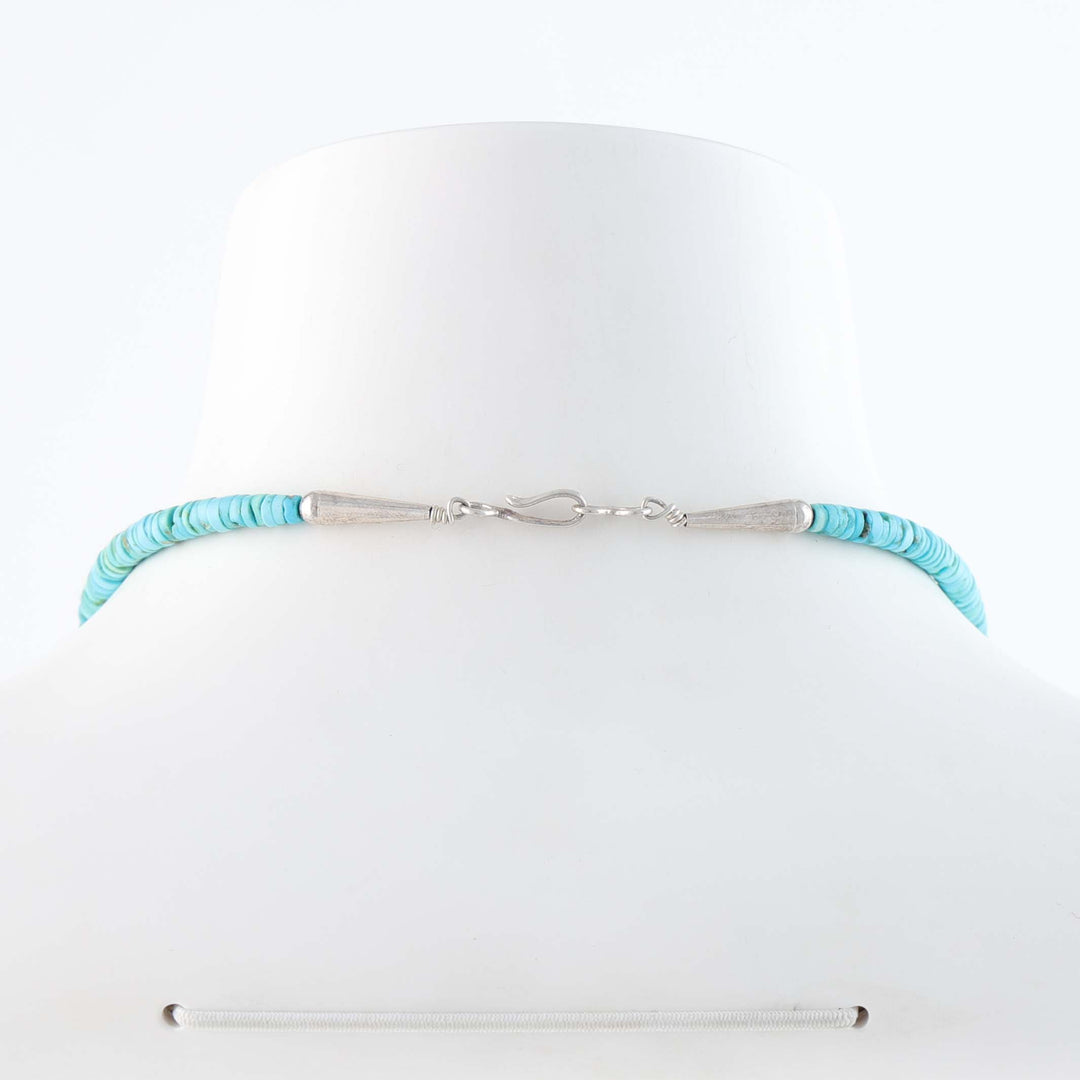 Santo Domingo Sleeping Beauty Turquoise Necklace
