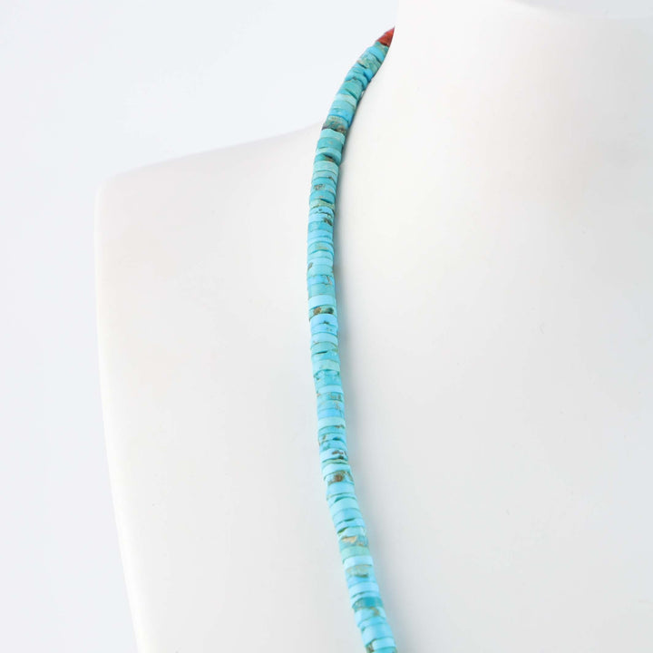 Santo Domingo Sleeping Beauty Turquoise Necklace