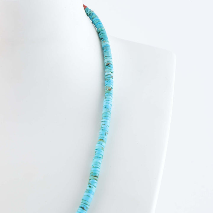 Santo Domingo Sleeping Beauty Turquoise Necklace