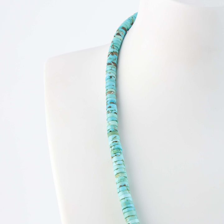 Santo Domingo Blue Moon Turquoise Necklace
