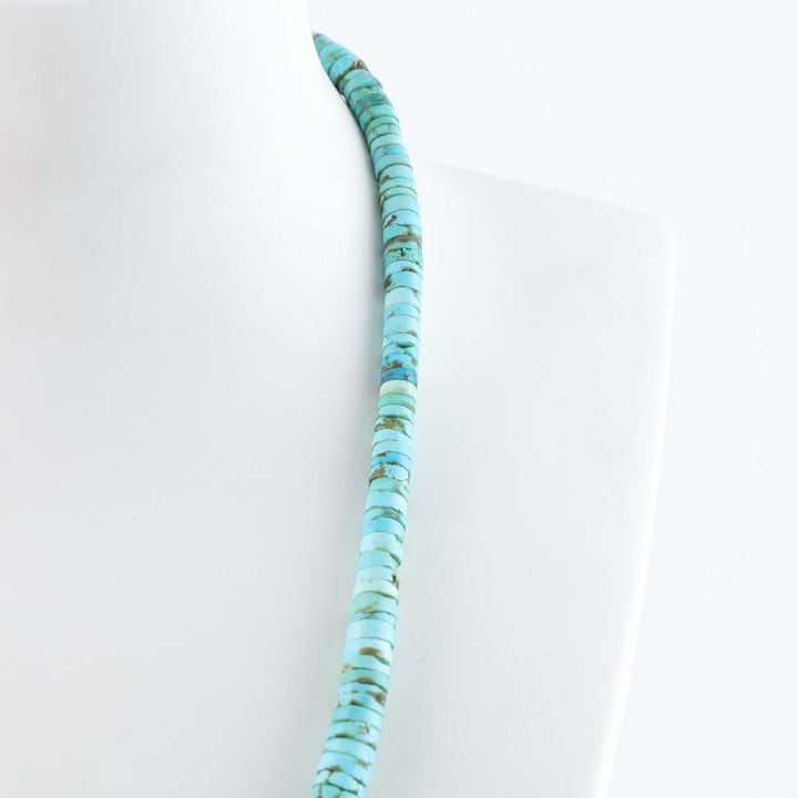 Santo Domingo Blue Moon Turquoise Necklace