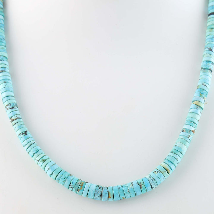 Santo Domingo Blue Moon Turquoise Necklace