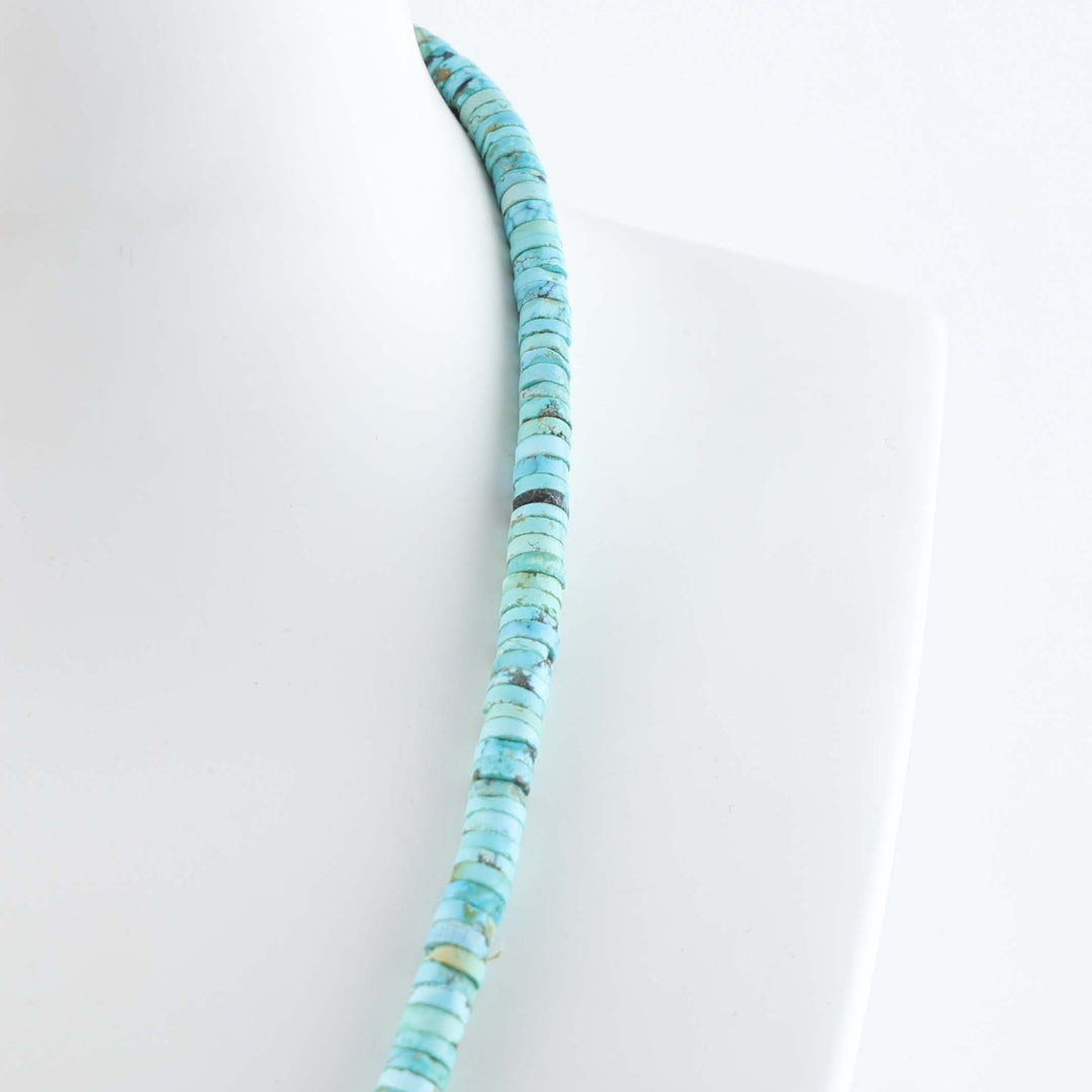 Santo Domingo Blue Moon Turquoise Necklace