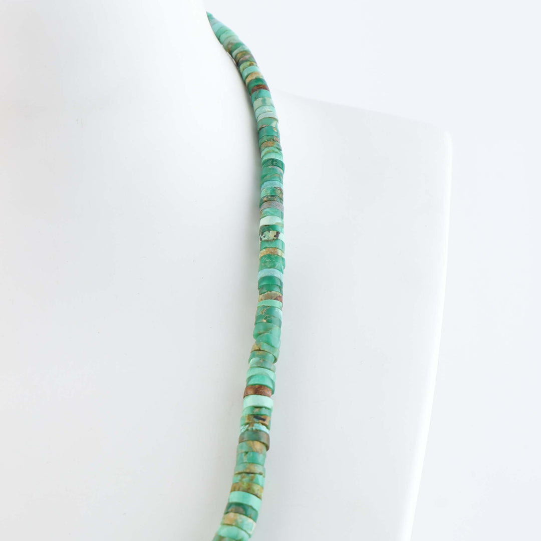 Santo Domingo Broken Arrow Turquoise Necklace