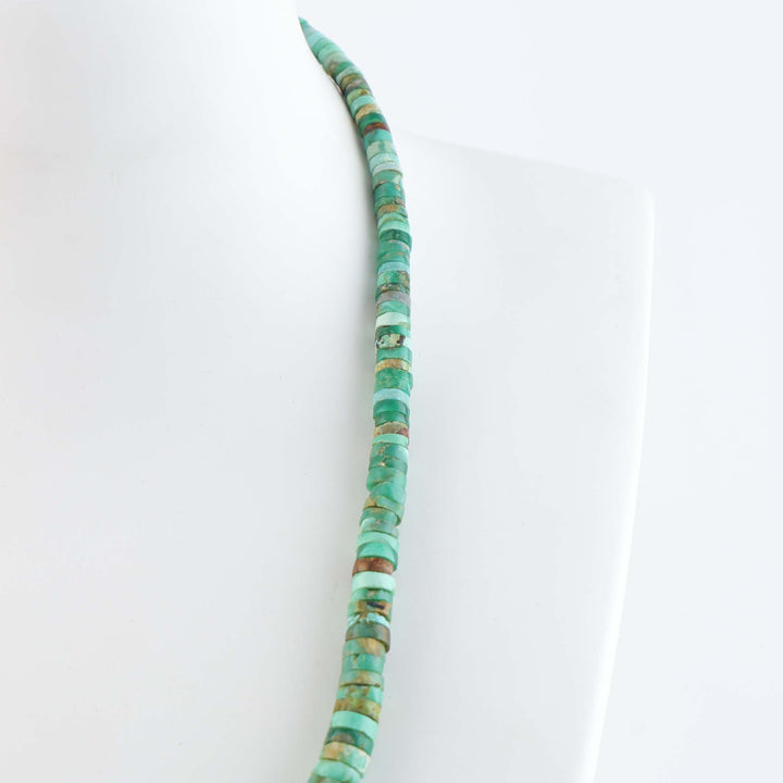 Santo Domingo Broken Arrow Turquoise Necklace